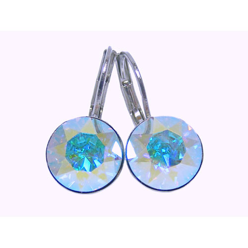 Ohrhänger Kristall 8 mm in Crystal AB