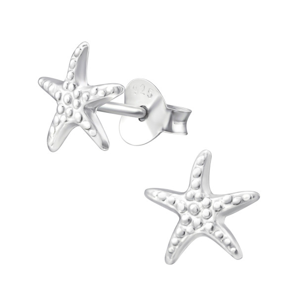 Ohrstecker kleiner Seestern 925 Silber