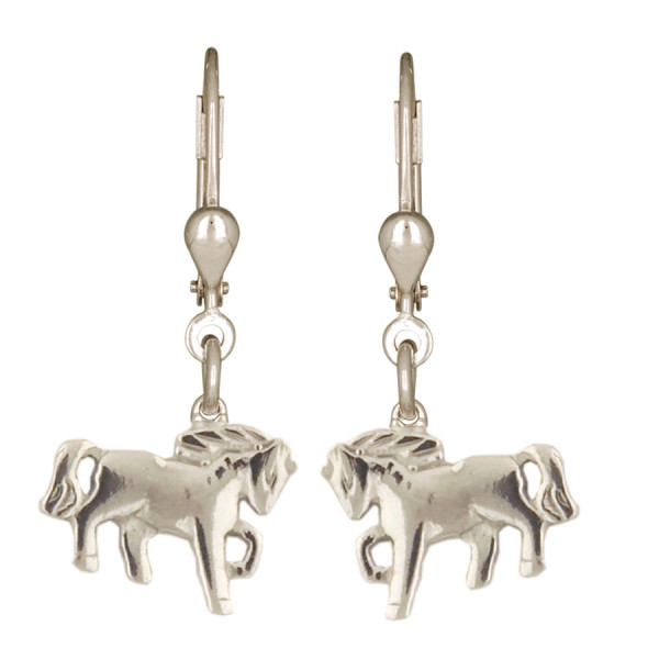 Ohrhänger anmutiges Pferd 925 Silber