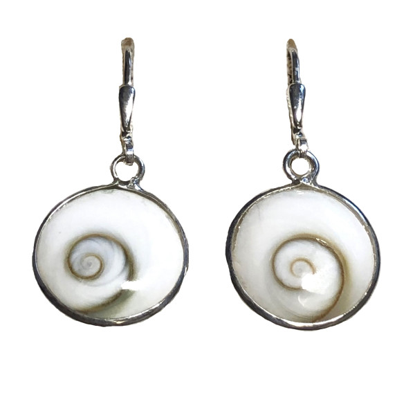 Ohrhänger Shivas Eye 15 mm 925 Silber