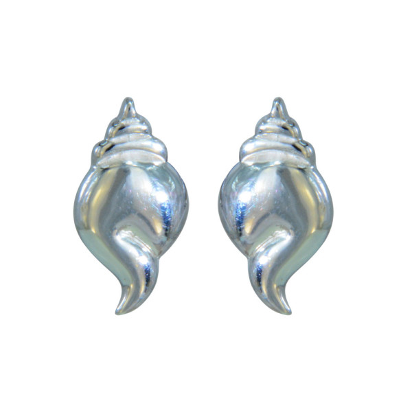 Ohrstecker Conch-Muschel 925 Silber