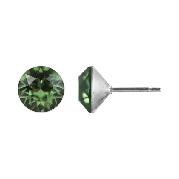 Ohrstecker Kristall 6mm in Erinite